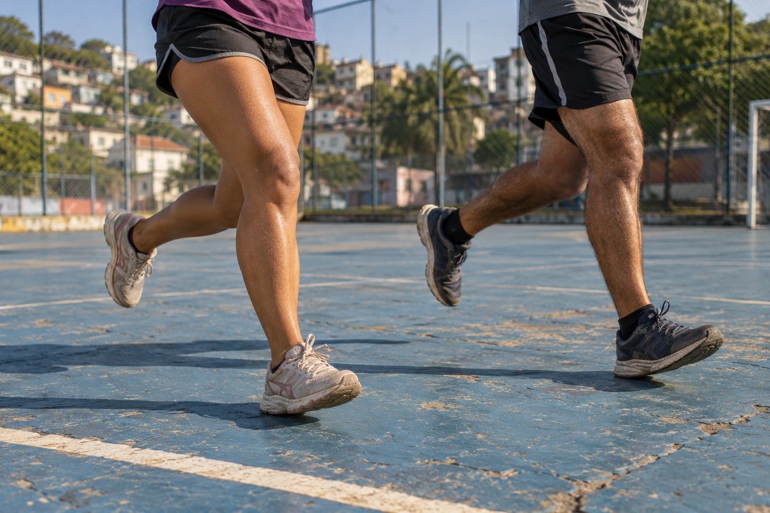Corrida ao ar livre